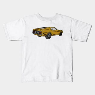 vintage retro muscle cars gift Kids T-Shirt